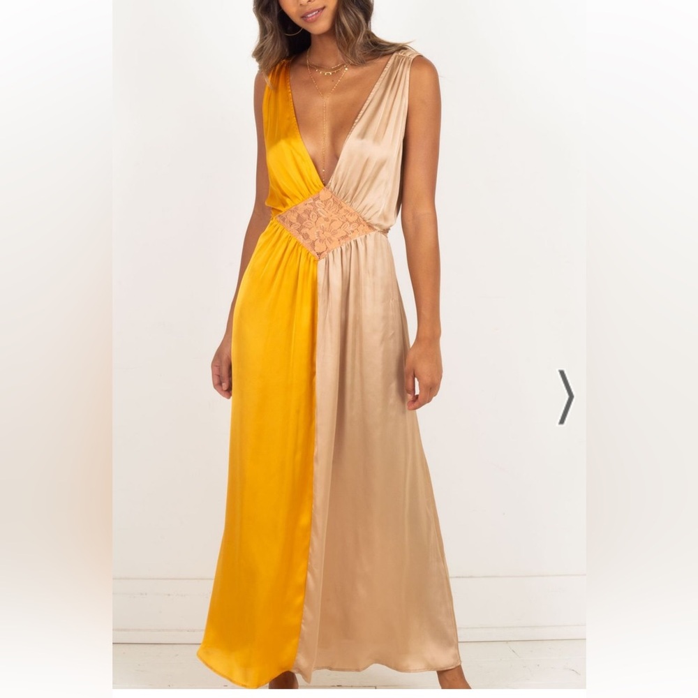 Vandevort Dawn Slip Dress - Sandstone